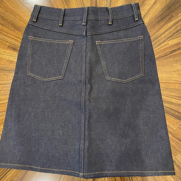 100% authentic acne studios Jean skirt size 26 New - Picture 2 of 7